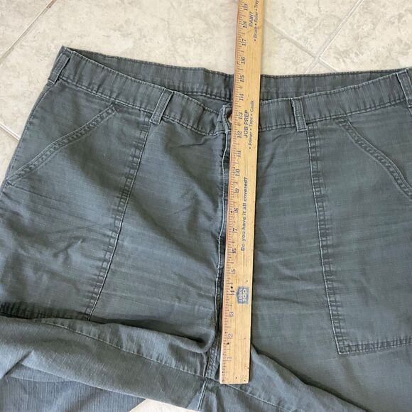 Genuine Dickies Ripstop Shorts Mens SIZE 40 Gray Loose Fit Multi-Use Pocket - Picture 10 of 10